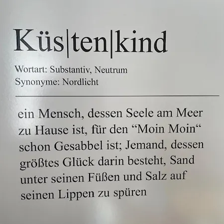 Διαμέρισμα Kuestenkind Nr1